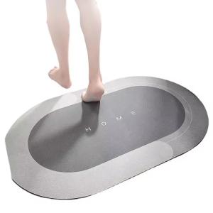 Quality Eco-friendly Modern Style Bathroom Absorbent Non-slip Carpet Floor Door Mat 40*60cm wholesale