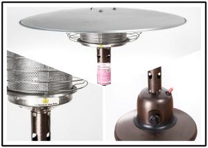 Quality 13kW Firesense Deluxe Patio Heater , Commercial Grade Patio Umbrella Heater wholesale