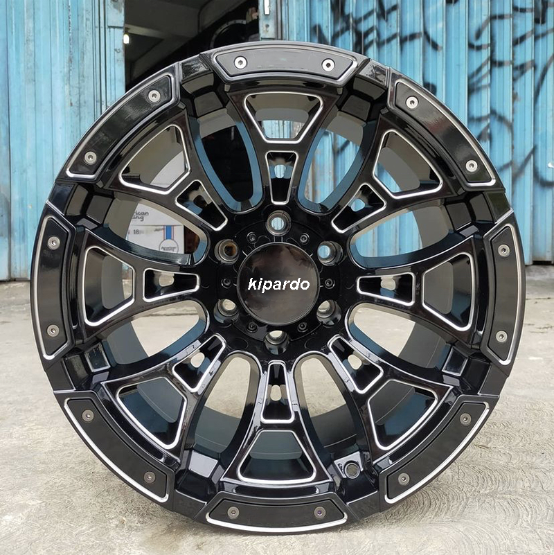6 Lugs Aluminum Alloy Wheels 20 Inch 6x139.7 for tacoma f150 toyota land cruiser