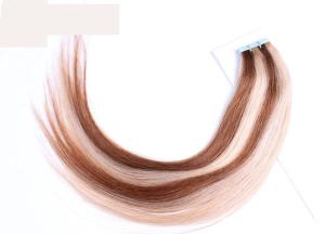 Quality Mixed Color Remy Tape In Hair Extensions 100 Virgin Brazilian Human Hair wholesale
