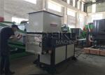 Plastic Lumps Blocks 30kw Single Shaft Shredder Machine Recycling 100mm