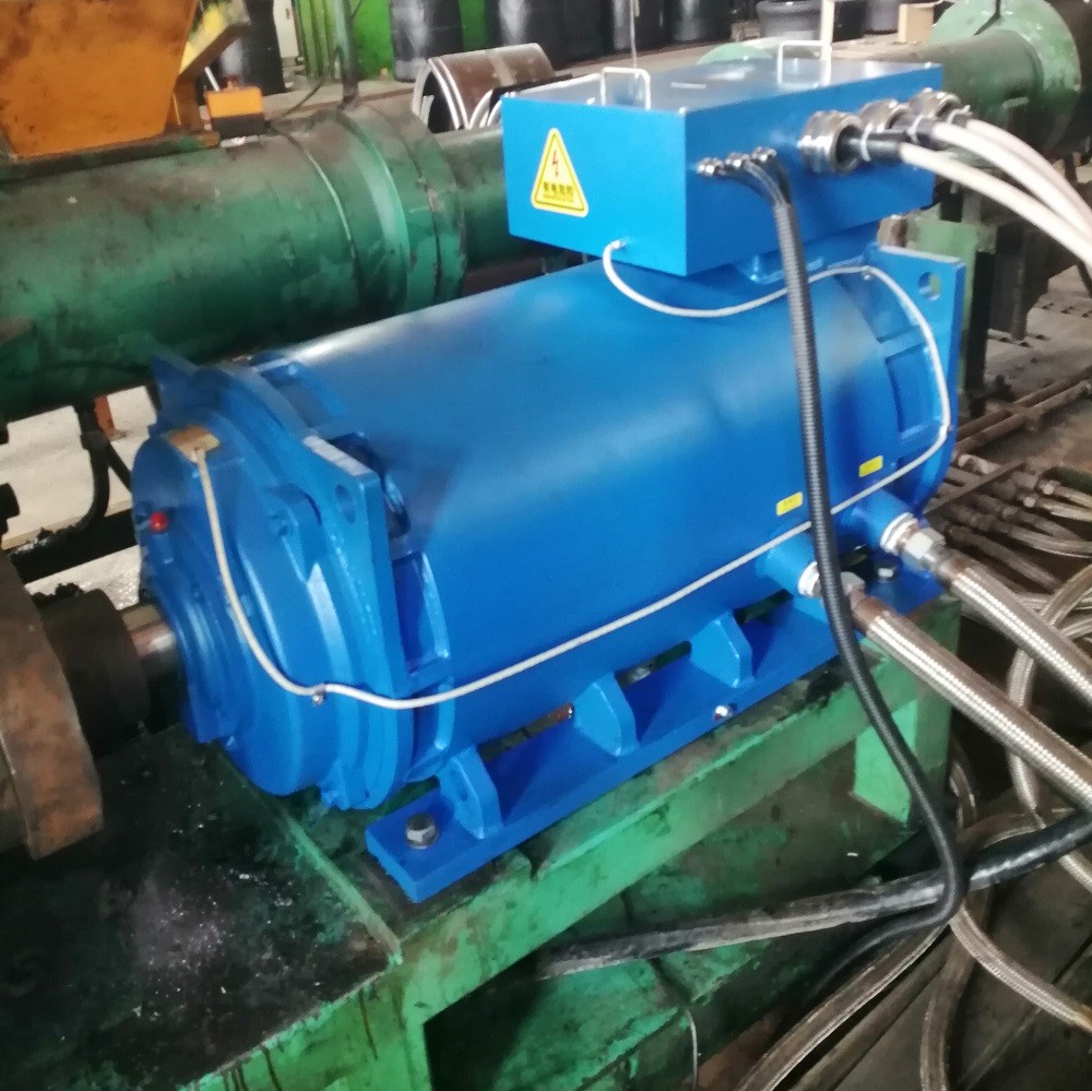 Three Phase Permanent Magnet Gearless Motor 185kw 1500 Rpm Electric Motor