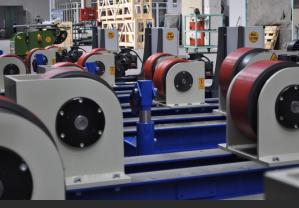 Quality 150mm 10000KG Pipe Rotary Welding Positioners Heavy Duty wholesale