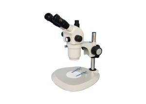 China Long Distance Trinocular Stereo Microscope , 0.6X-5.5X Zoom  Microscope on sale