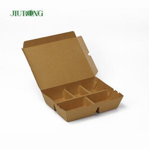 Quality F Flute Burger Biodegradable Paper Container wholesale