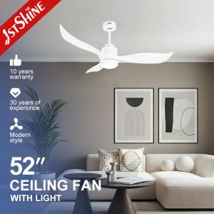 Quality 52 Inch Consumption ABS 3 Blade DC Motor Fancy Ceiling Fan Light for Home Hotel and Office wholesale