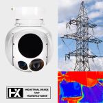 10.5KG 30X Zoom Drone Thermal Cameras Laser Ranging Automatic Capture Tracking