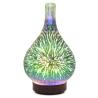 Buy cheap Household 3D Fireworks Glass Aroma Diffuser Humidifier Machine With Colorful from wholesalers