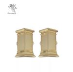 PP Zinc Alloy Coffin Accessories Casket Handle Hardware Silver Gold TX-B