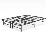 Mail Packing Black Metal Folding Bed for Adult Siesta Office and Hotel Easy to