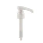 28/410 38/410 White Plastic Syrup Dispenser Pump For Salad Dressing And Jam