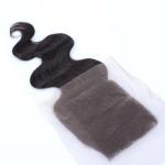 Hot Selling Natural Color Body Wave 8A Grade Virgin Peruvian Hair Silk Top Lace