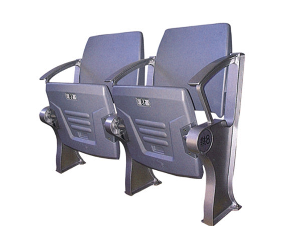 aging resistance HDPE aluminum Folding Stadium Seat With Arms And Cushion