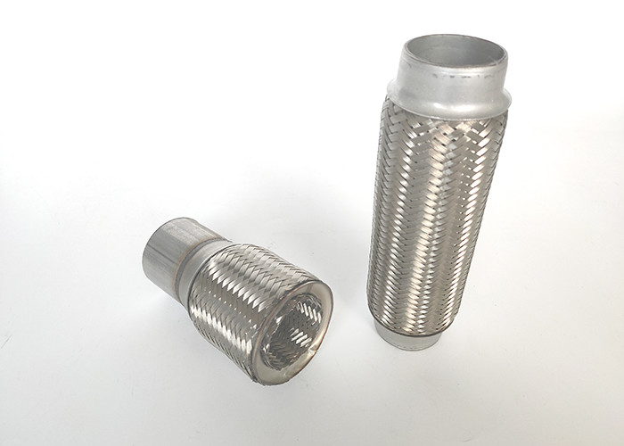 3 Inch Exhaust Flexible Pipe Flexible Joint For Generator , Stainless Steel