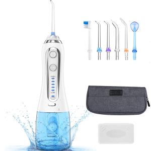 Quality Commercial Battery Operated Water Flosser , 40PSI Handheld Oral Irrigator wholesale