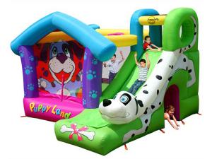 Quality PVC Tarpaulin Inflatable Amusement Park , Inflatable Mini Bouncer For Kids wholesale