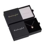 Recyclable Jewelry Packaging Box Earrings And Necklaces Cardboard Jewelry Gift