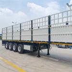 3/4 Axle 12/16 Tires Original Axle Fence Truck Trailer (Dimensions (L * W * H) :