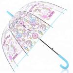 Fashion Auto Open Transparent Dome Umbrella Outdoor Weddings Windproof