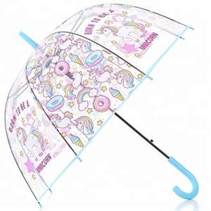 Quality Fashion Auto Open Transparent Dome Umbrella Outdoor Weddings Windproof wholesale