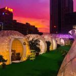 5M Inflatable Bubble Tent Two Layers Good Insulation Outdoor