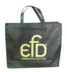 EFD 75g normal or coated non woven fabric with zipper non woven carry bag