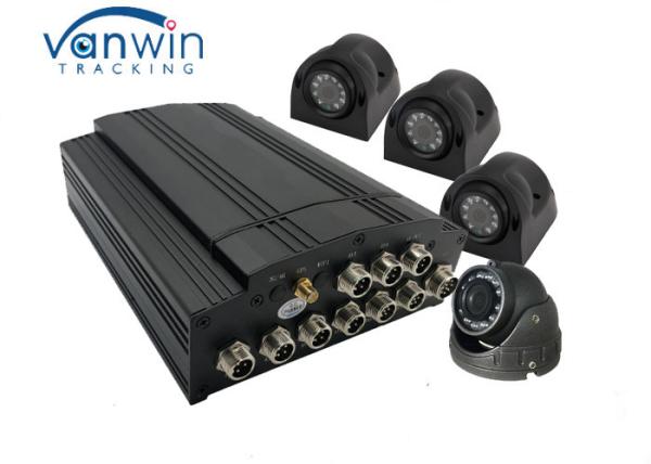 Cheap Seat Sensor 4CH 4G 3G RS232 10W HD Mobile DVR 2.5" SATA for sale