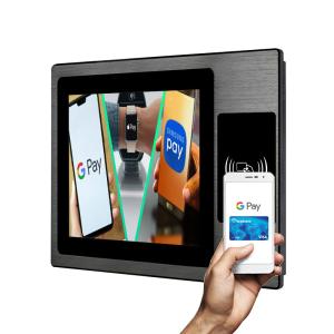 Quality 1024*768 10.4 Inch Fanless PCAP Panel Pc Kiosk With NFC wholesale