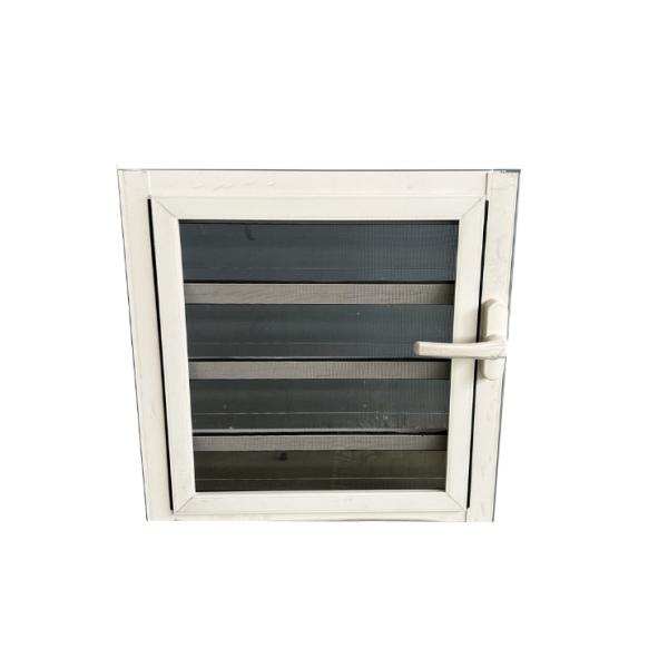Modern Aluminum Single Glass Custom Louver Windows Adjustable Louver Windows