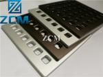 ZCM Black Aluminum ±0.02mm CNC Metal Machining