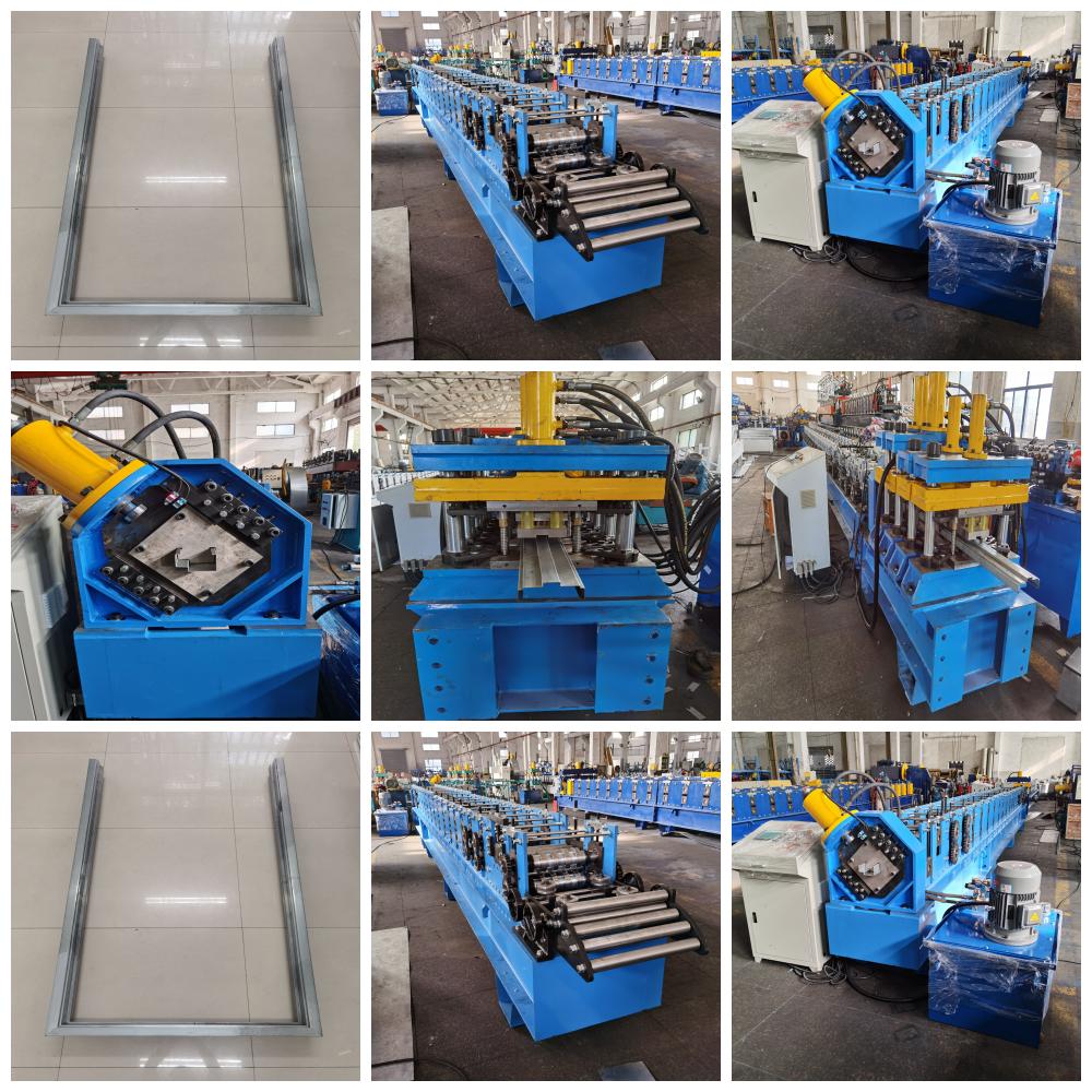 Profile Sheet Door Frame Making Machine PLC Control