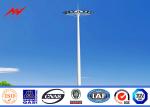 Radio Telecommunication Steel Monopole Antenna High Mast Communication Tower