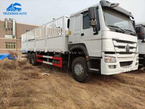 Quality 371HP SINOTRUK HOWO Cargo Truck For Ethiopia Djiubouti Somalia wholesale