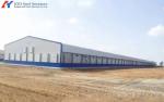 Light Steel Structure Egg Chicken Farm , Prefabricated Steel Chicken Farm
