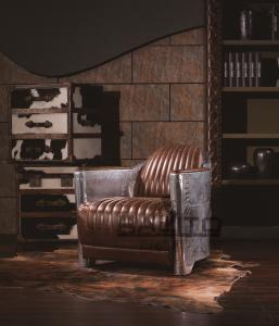 Quality old-fashioned style aluminium arm chair,#K631 wholesale