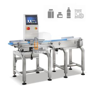 China 120 WPM Automatic Bottle Bag Check Weigher Machine SUS304 on sale