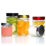 Heat Resistance Round 45ml 5Oz 6Oz 8Oz Hermetic Glass Storage Jar Food Storage
