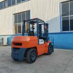 5000KG diesel forklift truck container mast sideshift ISUZU engine