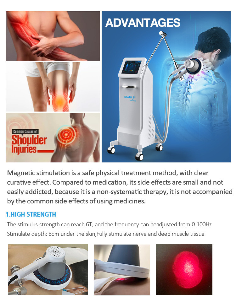 685nm 830nm Pulsed Electromagnetic Field Therapy Equipment 50W For shoulder / neck / waist pain