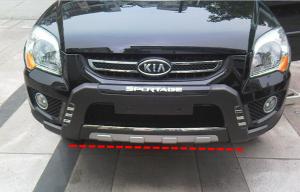 Quality KIA Sportage 2007 Front Car Bumper Guard , ABS Painting Custom Bumper Protector wholesale