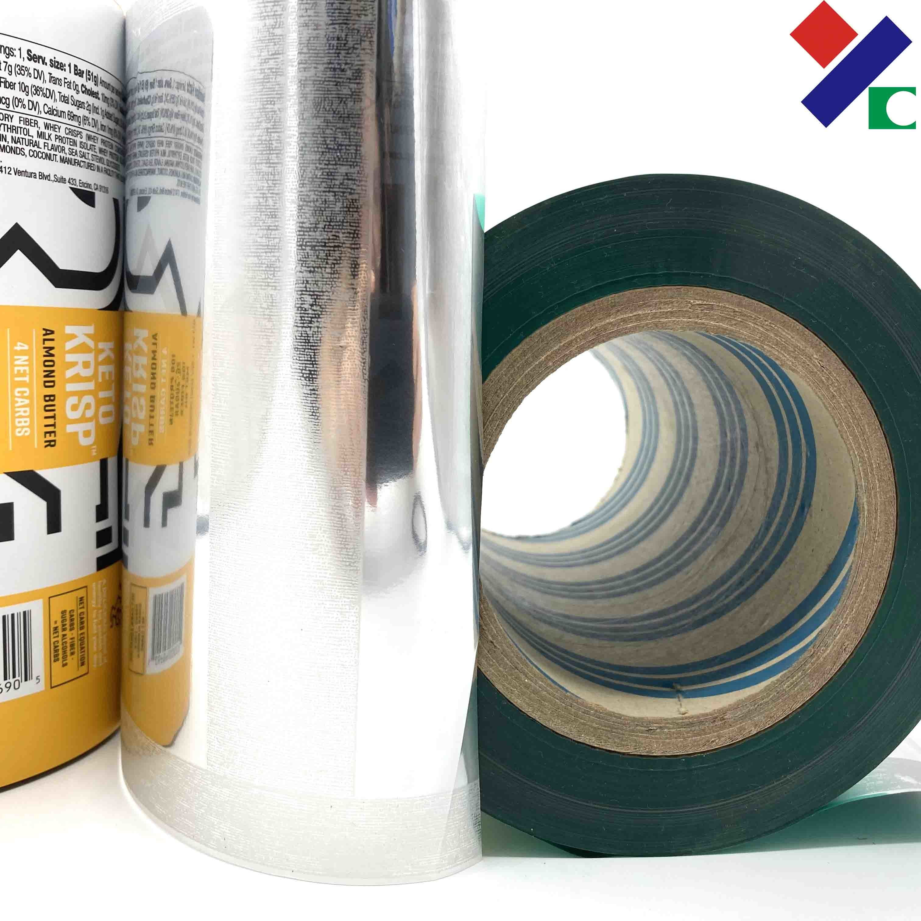 60 Micron BOPP Cold Seal Roll Laminated Ice Cream Packaging Film