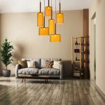 Nordic Creative LED Pendant Lamp For Restaurant Coffee Shop Spillray 30 glass