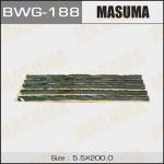 BWG-188 MASUMA Auto radial tire repair patch for ACM20L 1AZFE Car repair shop