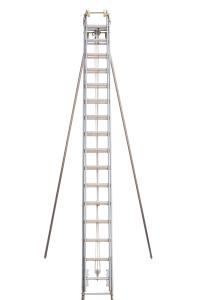 Quality 3 Section Aluminum Extension Ladder 12 Meter 15m Fireman Rescue wholesale