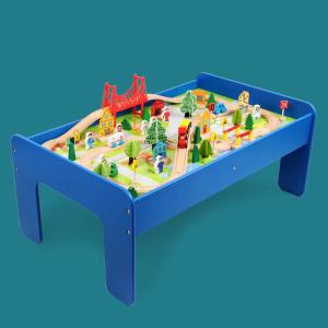 Quality Mini Wooden 88pcs City Road Builder Wooden Board Game wholesale