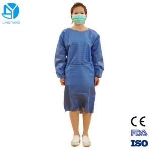 Quality S-5XL Size Patient Disposable Surgeon Gown With Elastic Wristband / Thumb Loop wholesale
