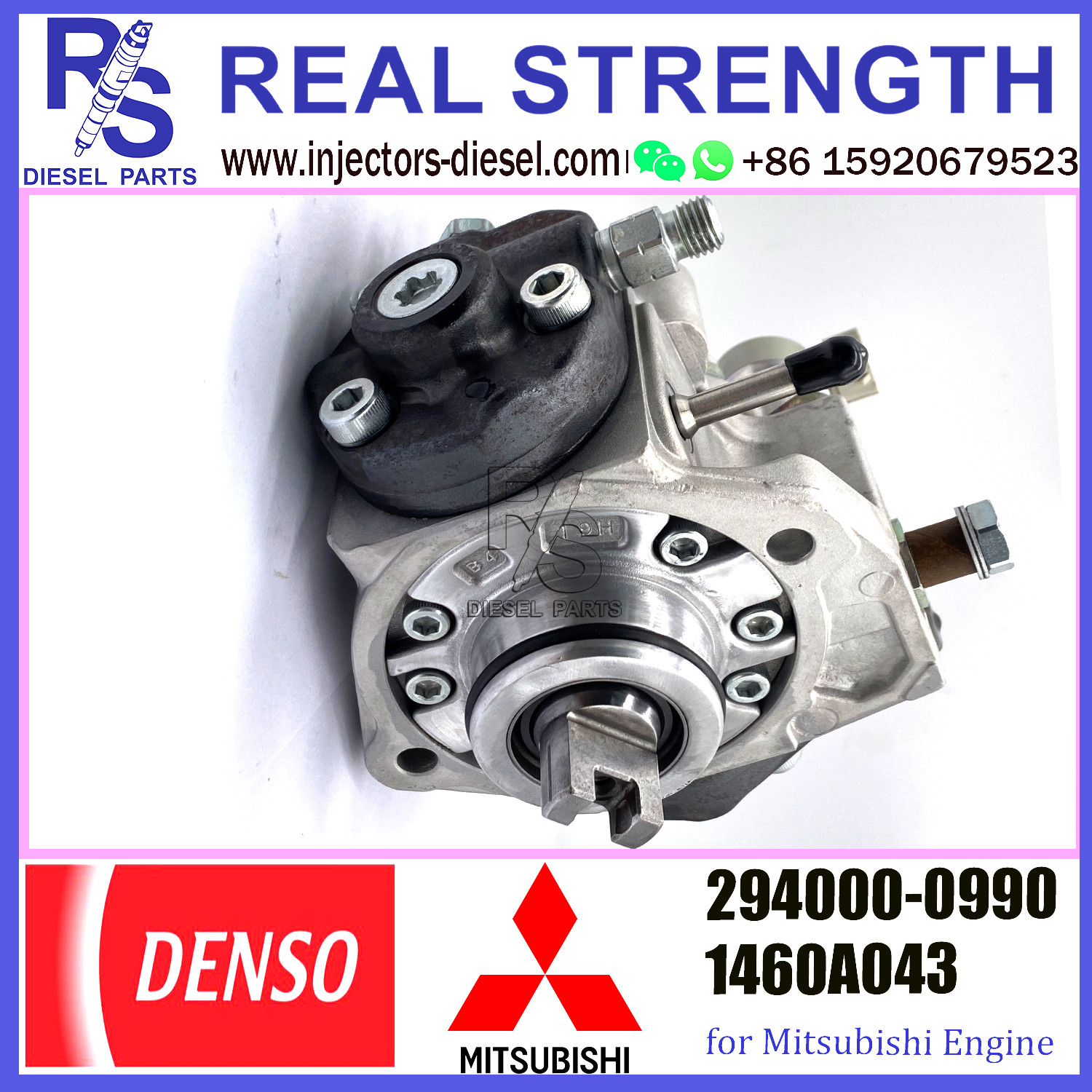 DENSO 4N13 Engine CR Pump Diesel Injector Common Rail Fuel Pump 294000-0990 1460A043 for Mitsubishi engine