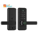 Glomarket Tuya Wifi Keyless Deadbolt Lock Serraduras Electric Handle Front Door