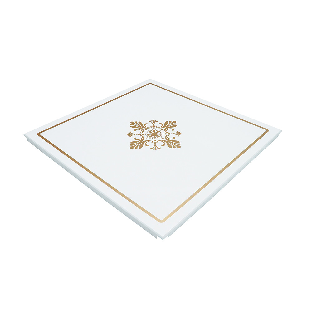 Fire Resistant Aluminum Ceiling Panel 600x600 Decorative Metal Ceiling Tiles