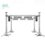 Background 290mm Spigot Aluminum Goal Post Truss